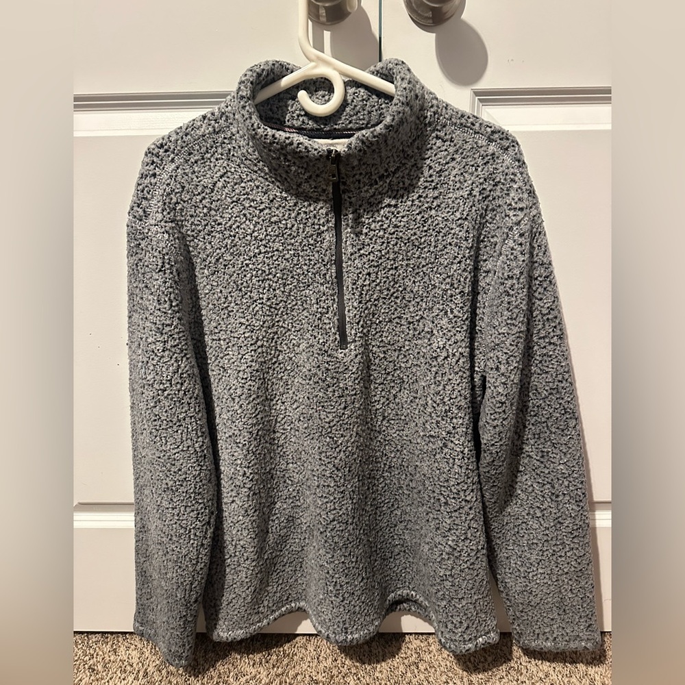 Weatherproof Men's Zip-Up Sweater in Gray
